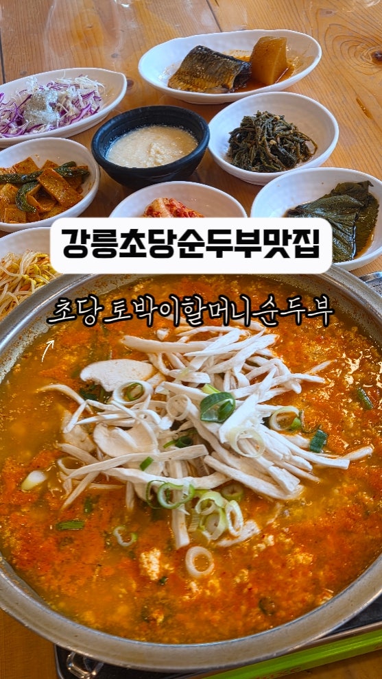 강릉 초당순두부 맛집 토박이할머니 줄 안 서고 예약하는 꿀팁
