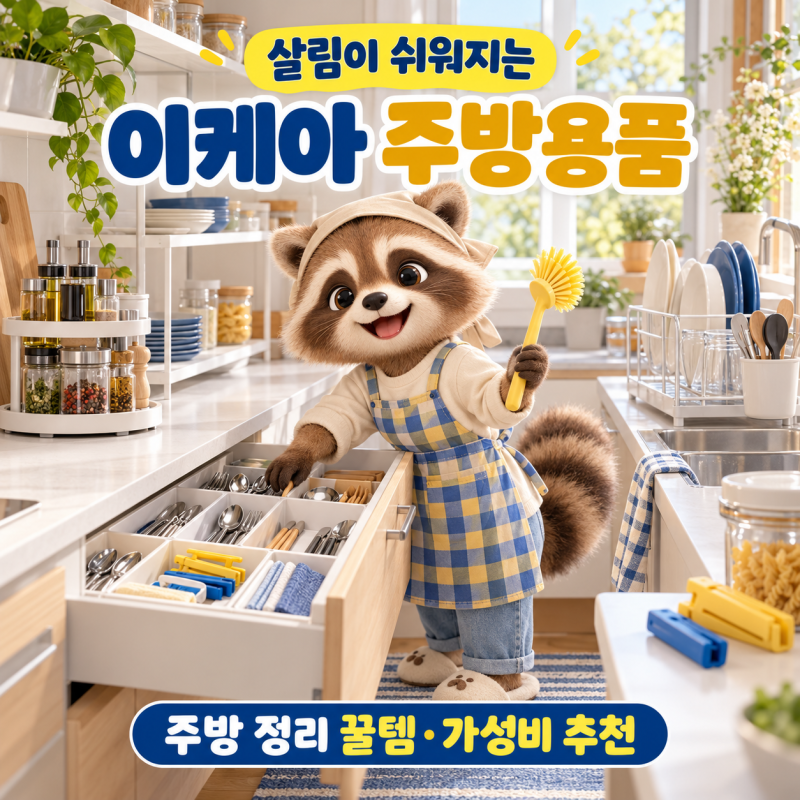 살림이 쉬워지는 이케아 주방용품! 주방 정리 꿀템 및 가성비 이케아 추천템