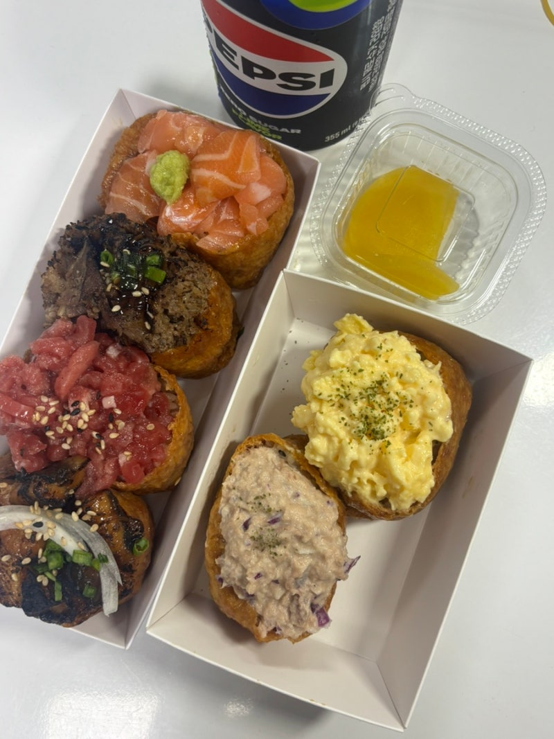 [모모유부 강남구청점] 강남구청 맛집 점심 강남구청 단체주문 | 유뷰초밥 라면 우동
