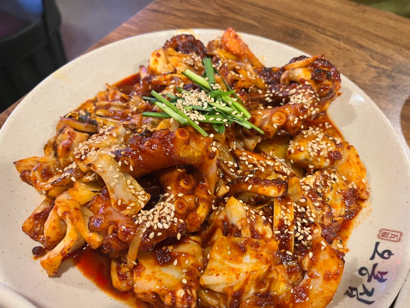영등포역맛집 직화 낙지 매콤한 맛에 반한 오봉집