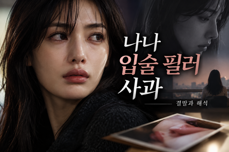 나나 입술 필러 사과 총정리, 넷플릭스 '스캔들' 희연 논란과 결말 해석