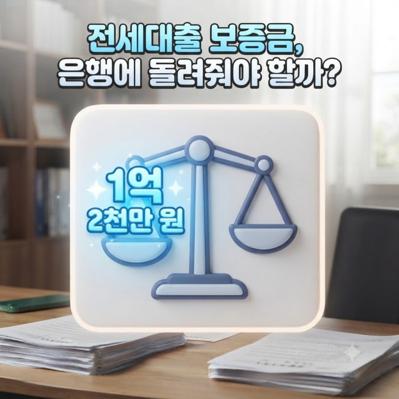 전세대출 받은 세입자 보증금은 은행에 돌려줘야 할까? 질권설정·채권양도 확인법