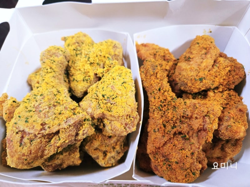추석에도 치맥은 못 참지! BHC 신메뉴 커리클 반반치킨 내돈내산 후기