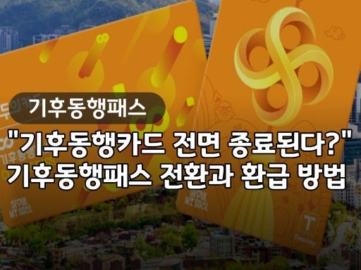 "얼마나 돌려받을까?" 10월부터 바뀌는 기후동행패스 환급형·정액형 계산법 완벽 분석 (기후....
