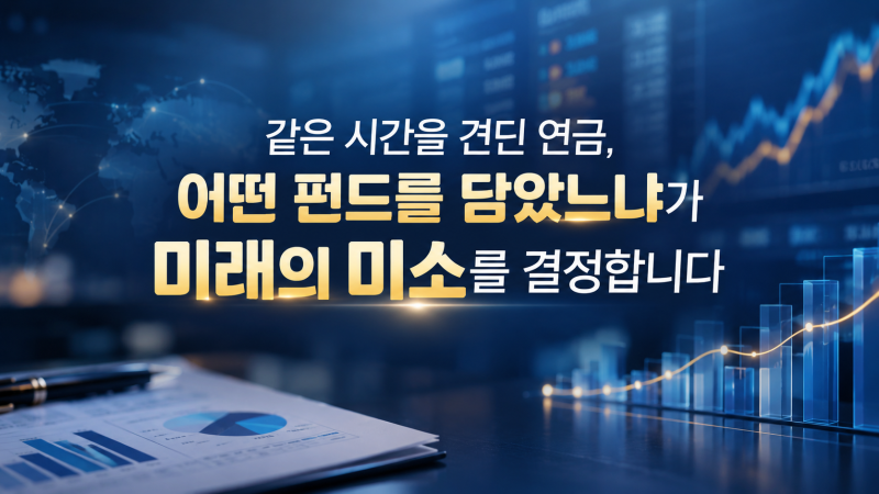 변액연금 펀드 수익률, 지금 잘 나오는 펀드만 보면 될까? 현재 수익률로 보는 향후 방향