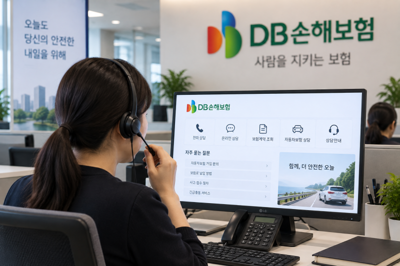 db자동차보험 고객센터 전화번호 해지 갱신 긴급출동