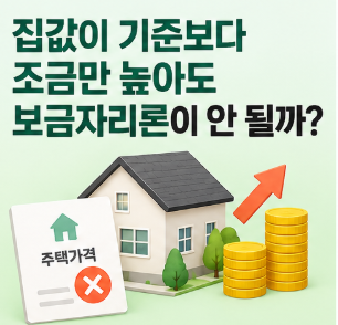 집값이 기준보다 조금만 높아도 보금자리론이 안 될까? ‘6억원’만 보면 안 되는 이유