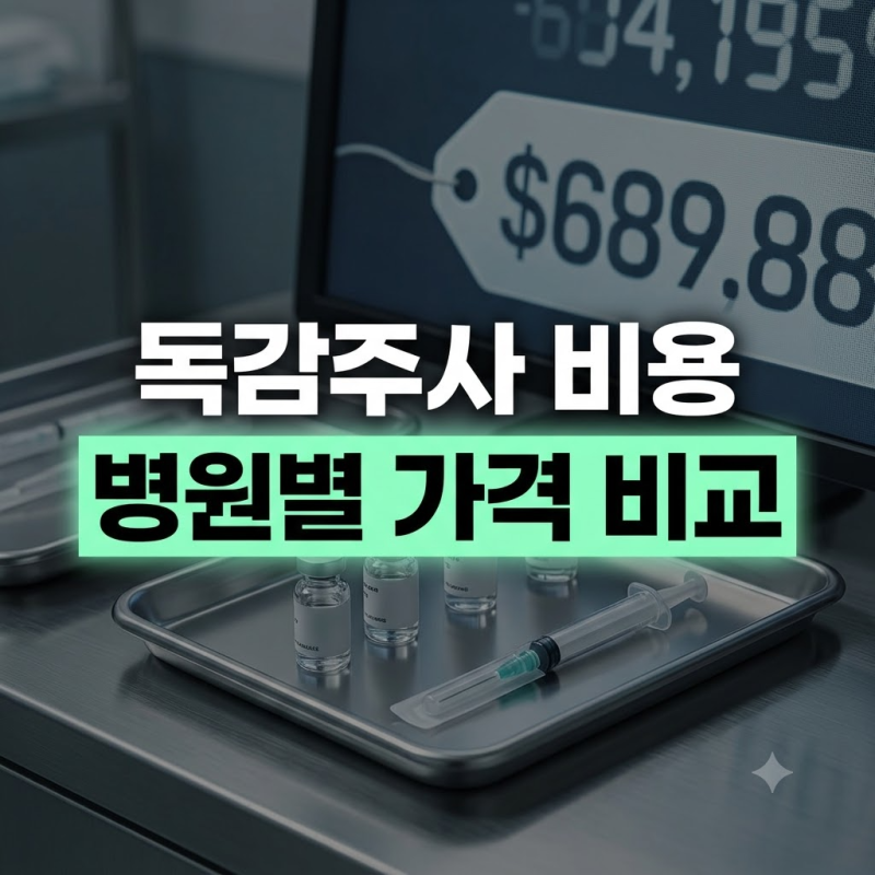 2026 독감 예방접종 유료 가격 비교: 일반 성인 병원별 비용과 절약법 총정리