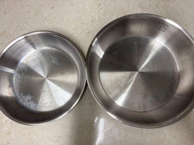 1년 사용한 AMT 굿핸즈 마스터 스텐 후라이팬 22cm vs 26cm 비교 & 예열·관리법 총정리