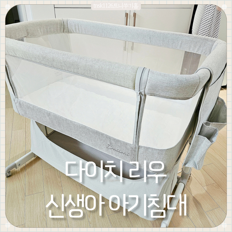 다이치 리우 신생아 이동식 아기침대 5개월 사용 후기 | 장단점 및 활용법 소개