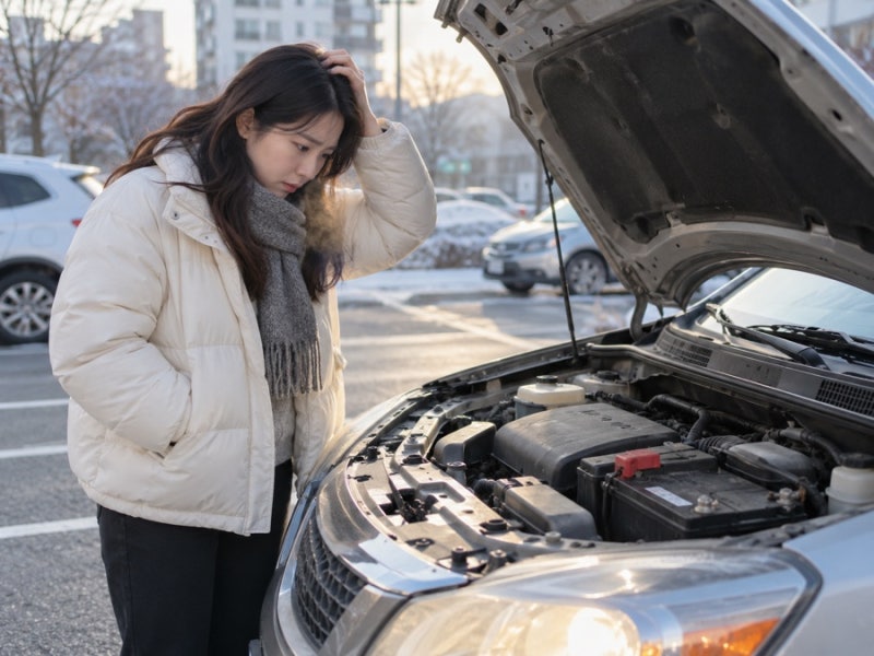 자동차 배터리 방전됐을 때 어떻게 해야 할까?｜시동 안 걸릴 때·점프 순서 총정리