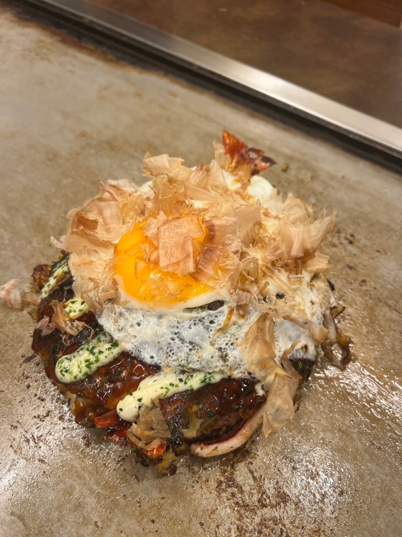 [2026.09 일본 오사카여행] 오사카 오코노미야키 맛집 '모미지' 극악웨이팅 솔직 후기