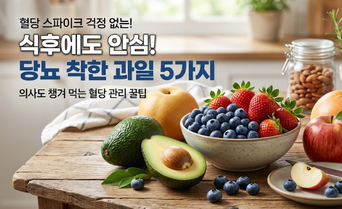 식후 과일 한 조각이 당뇨 부른다? 혈당 안 오르게 먹는 '골든타임'과 추천 과일