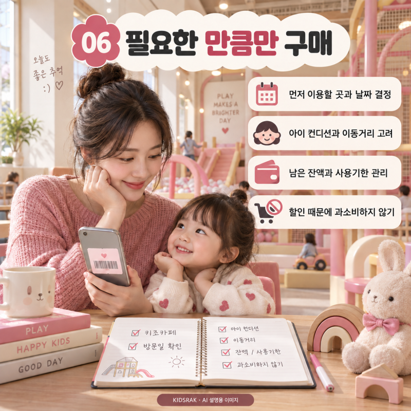 서울형 키즈카페머니로 할인받기