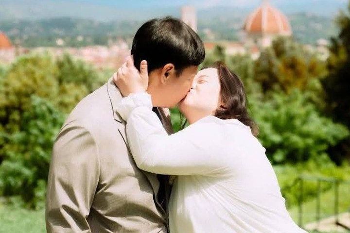 서은혜 임신 소식♥조영남, 초음파 사진 공개, 직접 배 감싸며 전한 기쁨
