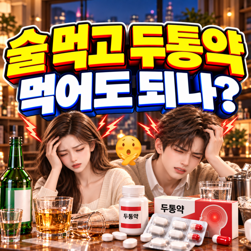 술 먹고 두통 왜 생길까? 타이레놀 먹어도 될까, 술 먹고 약 복용 주의사항