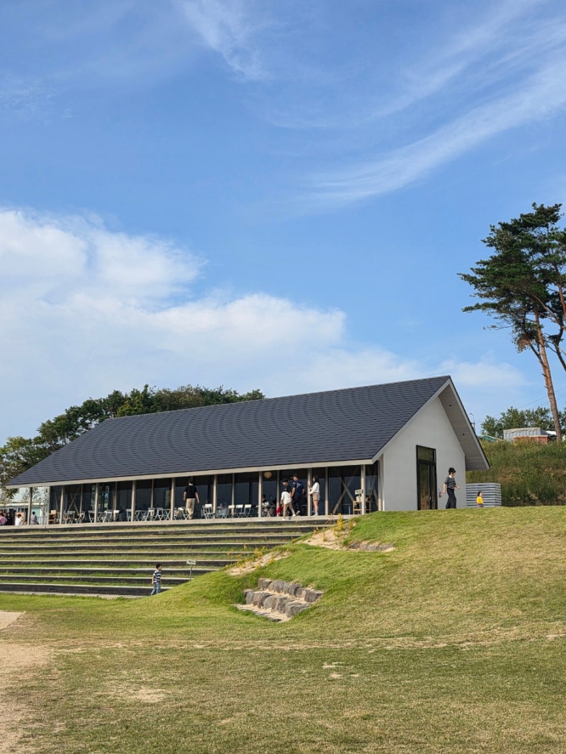 울산 북구 아기랑카페 모래놀이, 대형카페 다율숲 추석연휴 영업ok