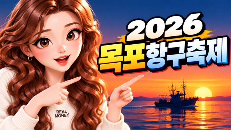 목포 가을여행 언제 갈까? 2026 목포항구축제 3일간 열린다