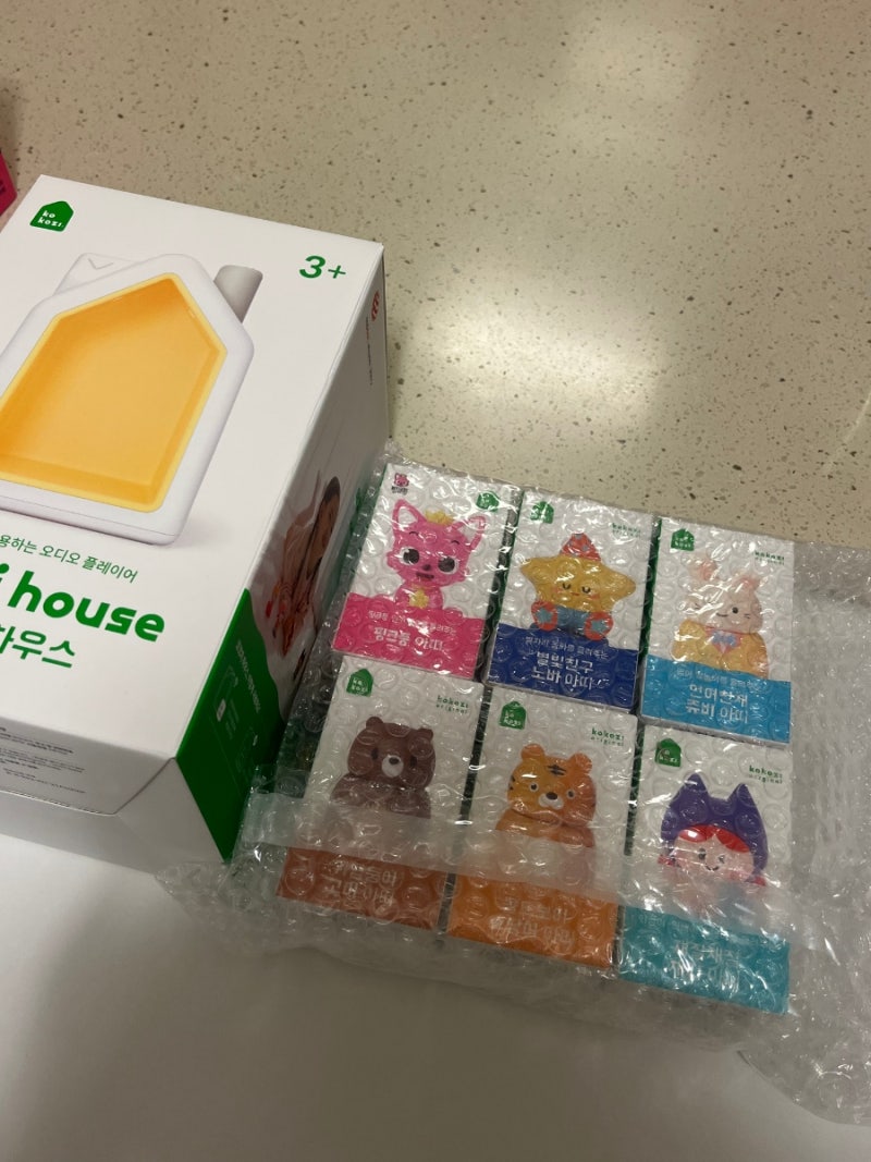 아이 스스로 쓰는 오디오 플레이어 코코지 하우스 아띠 9종 개봉 후기 From 코코지