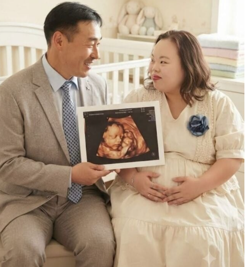 8세 연상 남편과 결혼 1년여 만에 서은혜 아기 초음파 공개, ♥조영남과 찍은 한 장
