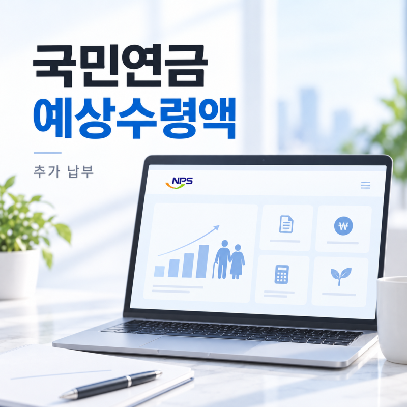 국민연금 예상수령액 조회해보니, 추가 납부하면 더 받을 수 있을까?
