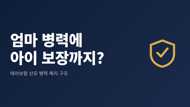 태아보험 산모 병력 해지, 아이 보장까지 사라질까
