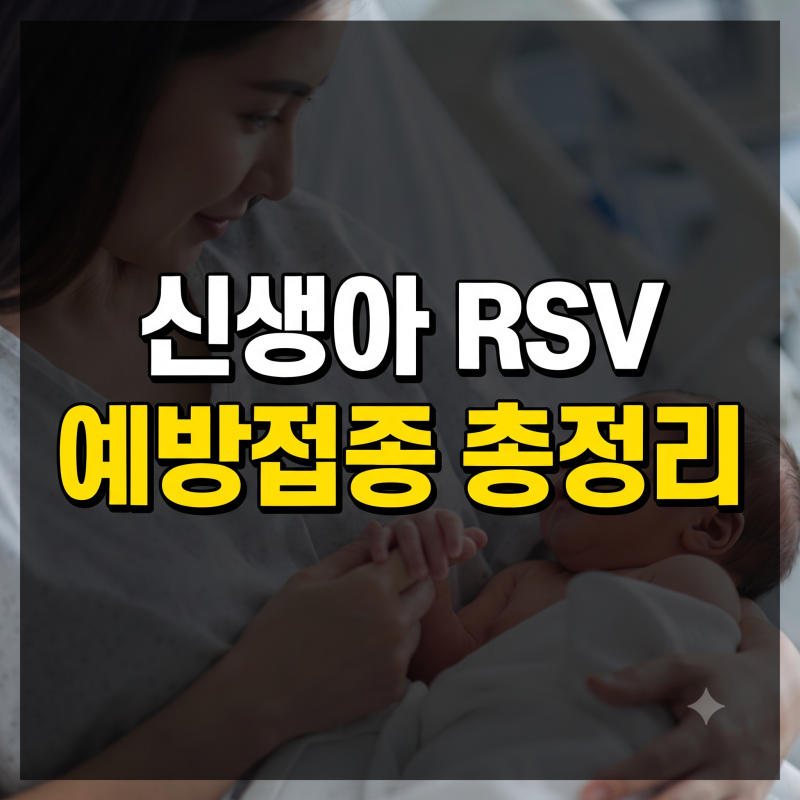 2026 신생아 RSV 예방접종 총정리: 베이포투스 엔플론시아 시나지스 아브리스보 비용 및 시기 ....