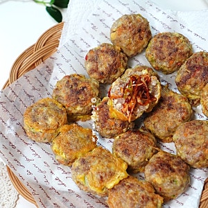 동그랑땡 만들기 레시피 돼지고기 소고기 반죽 재료 황금 비율 만드는법