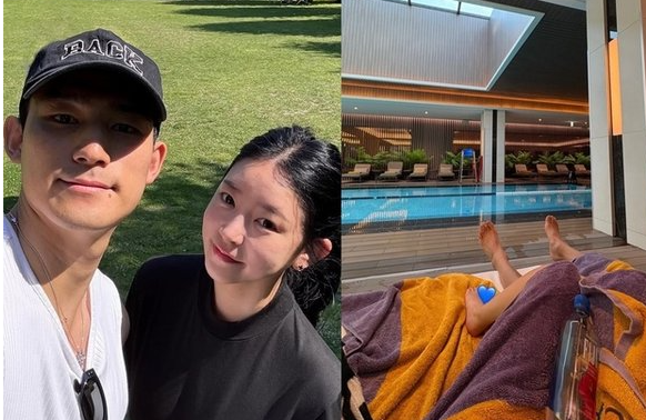 티아라 소연, 두바이 일상 공개... 억대 차량 타고 마중 나온 지인에 손하트