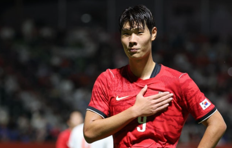 "이 선수를 이제야 선발로 썼습니다" 193cm 이영준 멀티골 폭발, 한국 공격이 더 무서워졌다