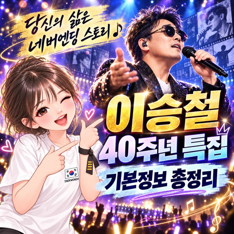 당신의 삶은 네버엔딩 스토리 이승철, 박보검까지 등장한 40주년 무대