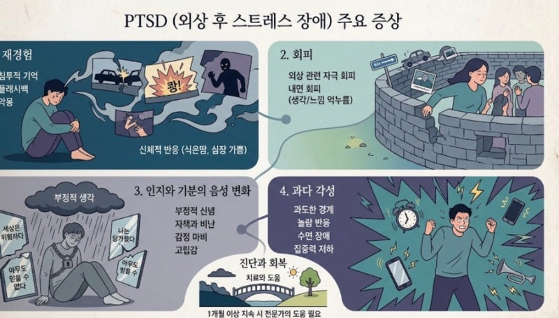 [네이버 블로그 포스팅 원문] 제목: 잊고 싶은 그날의 기억, 혹시 나도 PTSD(외상 후 스트레스 ....