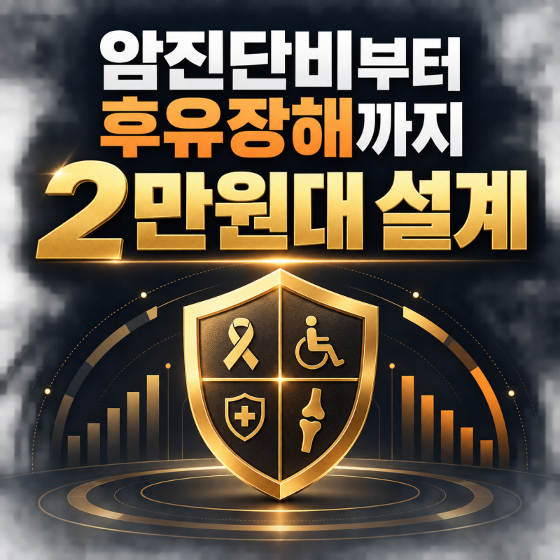 메리츠화재 암보험 2만원대, 담보 구성부터 확인