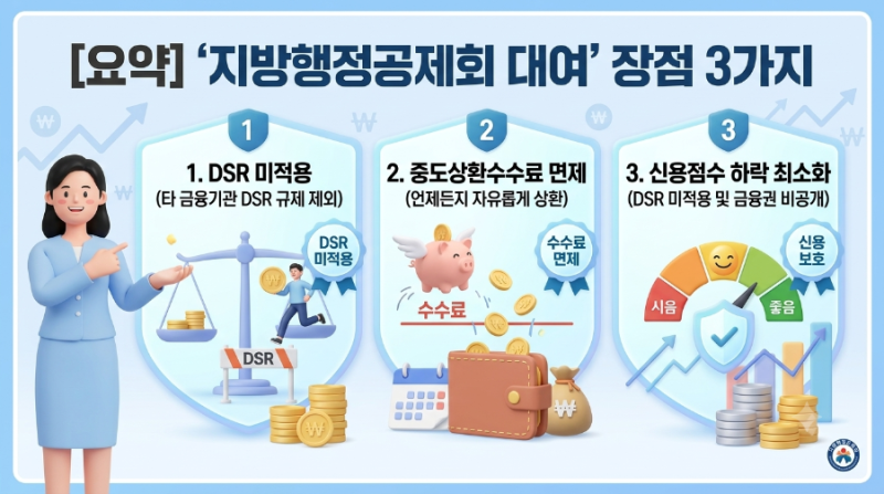 공무원 지방행정공제회 대여(대출) 완벽 정리: 금리, 한도, 신청 꿀팁까지!