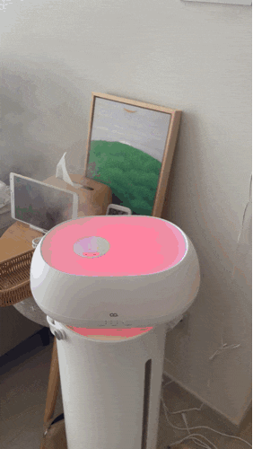 아기방 가습기 수유등 리모컨도 있어 편리한 오아 안개가습기