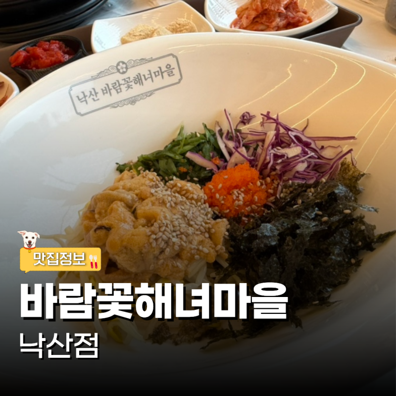 양양 낙산사 맛집 바람꽃해녀마을 낙산점 성게알비빔밥 전복뚝배기 솔직후기