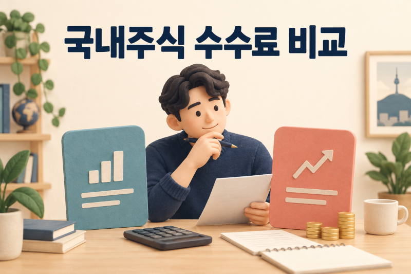 국내주식 수수료 무료 비교｜메리츠·삼성증권 신청 전 확인할 5가지
