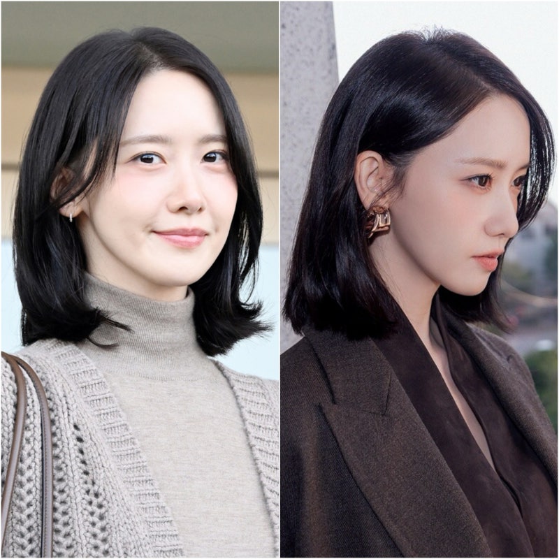 潤娥中長髮，"潤娥女神"氣質大反轉！這種髮型適合什麼臉型？