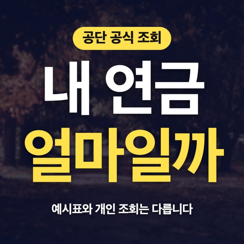 국민연금 예상수령액 조회, 공식 예시표와 인증 확인 순서