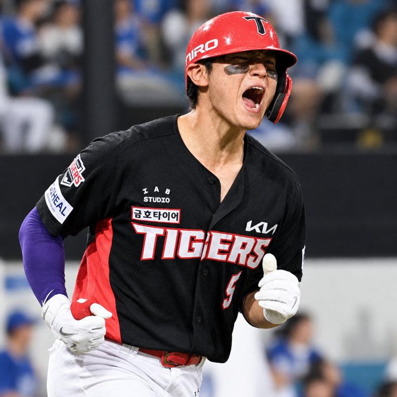 "아시안게임 간 사이에 따라잡혔다?" 기아 간판 김도영, 40홈런 치고도 MVP 못 받을 수도 있다