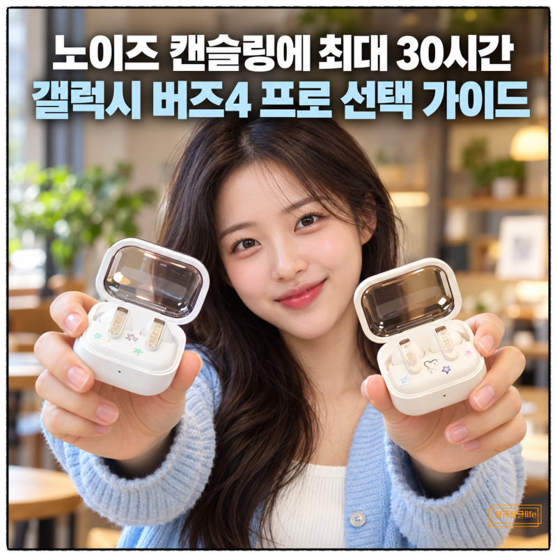 “노이즈 캔슬링에 최대 30시간” 갤럭시 버즈4 프로 살펴보니