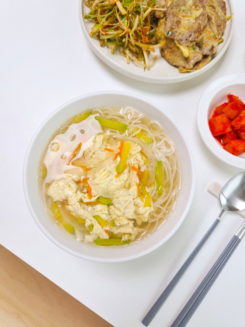 잔치국수 레시피 양념장 비율까지, 코인육수로 간단히 만드는 법