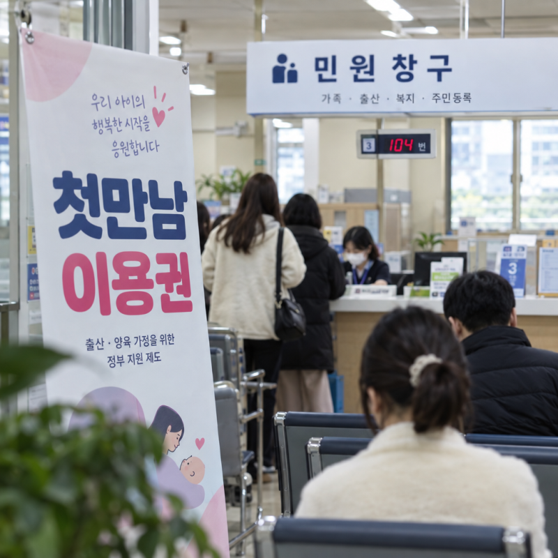 첫만남이용권 "둘째부터 300만원" 2년 안에 신청해야 받습니다