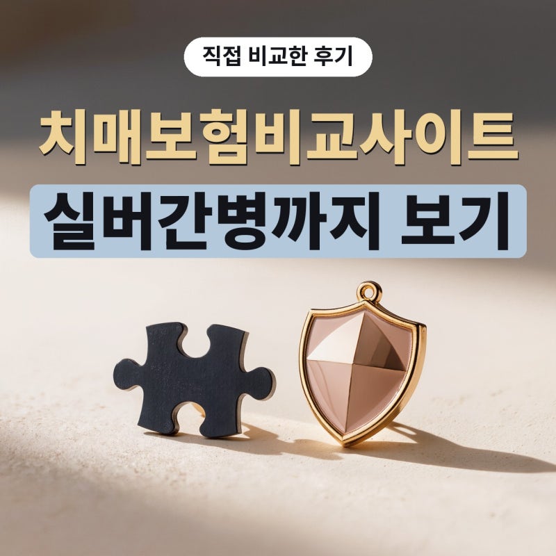 치매보험비교사이트에서 실버간병보험까지 같이 보니 달랐던 조건 (플랜비보험)