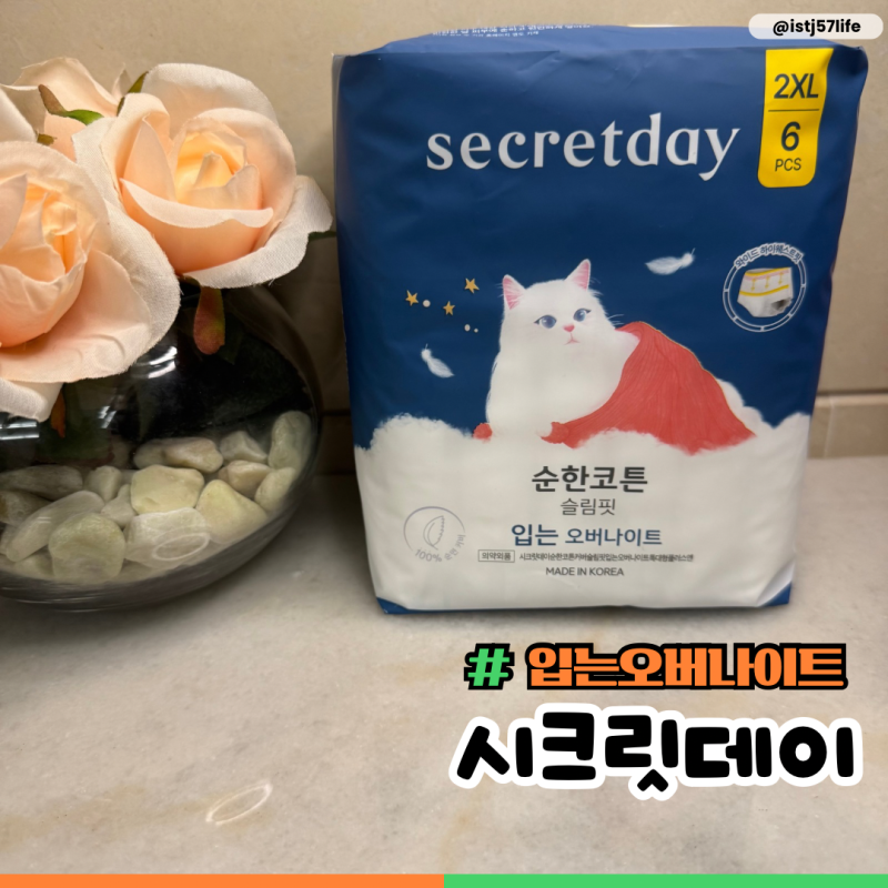 팬티형생리대 입는오버나이트 슬림핏 착용감 솔직 비교