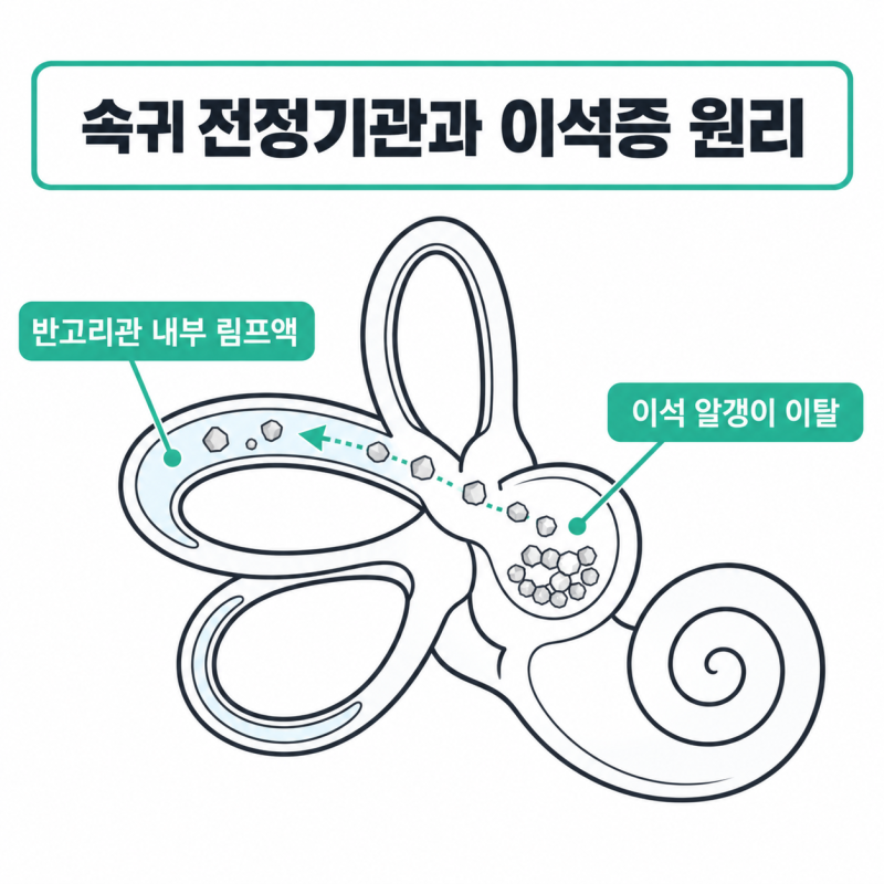 아침에 일어날 때 천장이 핑 도는 어지럼증, 이석증 증상과 에플리 수법 자가치료 주의점
