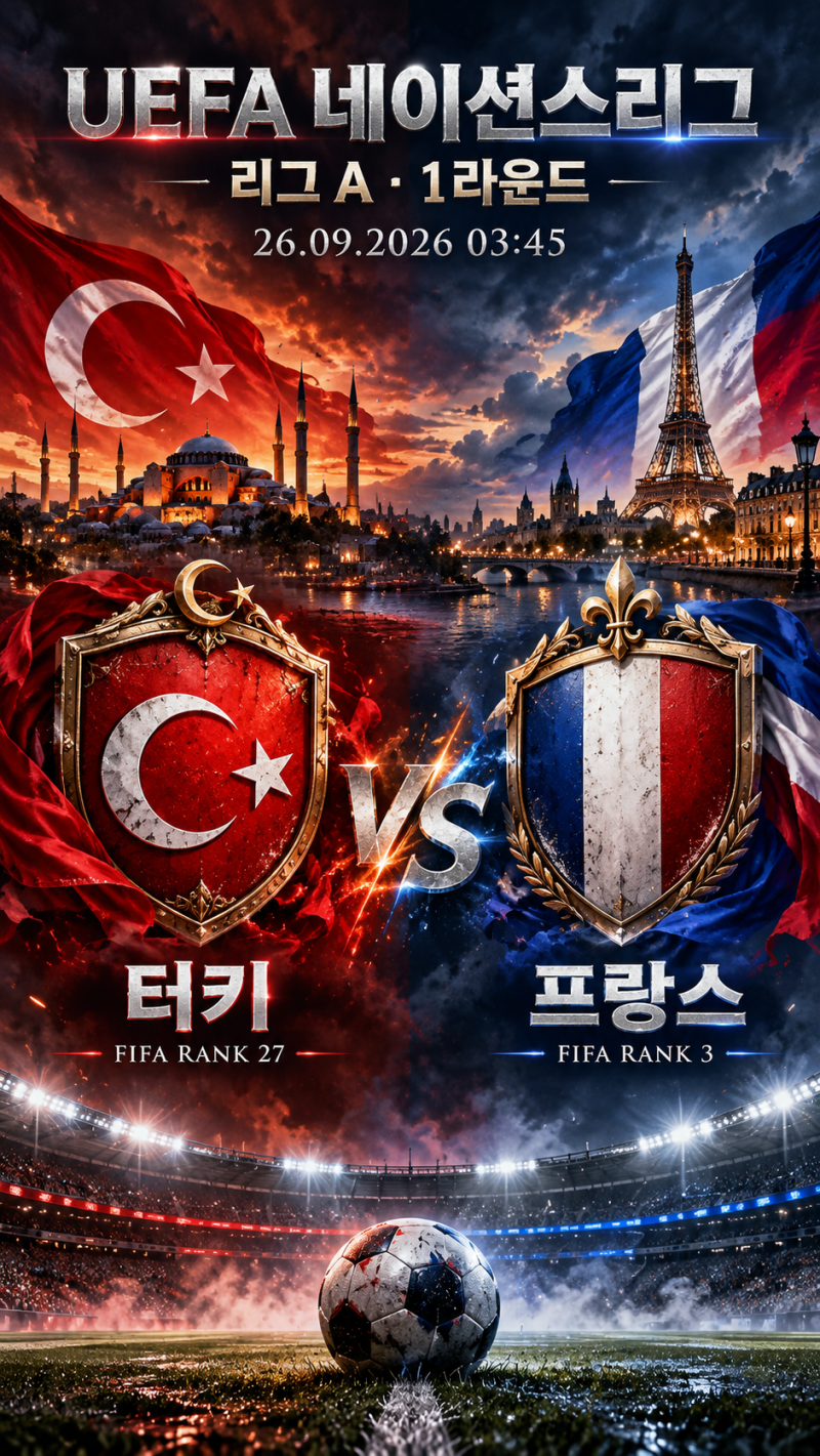 [UEFA 네이션스리그 분석] 터키 vs 프랑스, 음바페 상태가 핵심 변수