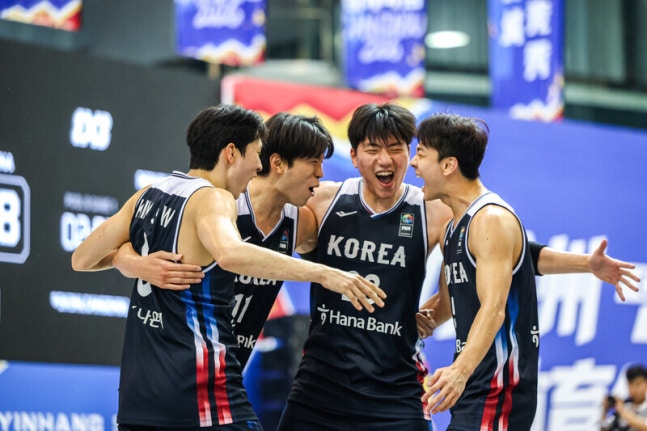 [2026 아이치·나고야 아시안게임] 대한민국 <b>남자</b> <b>3x3</b> <b>농구</b> 사상 첫 금....