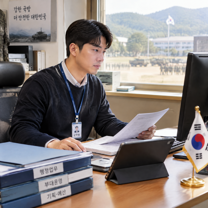 군무원 봉급, 일반직 공무원과 어떻게 다를까