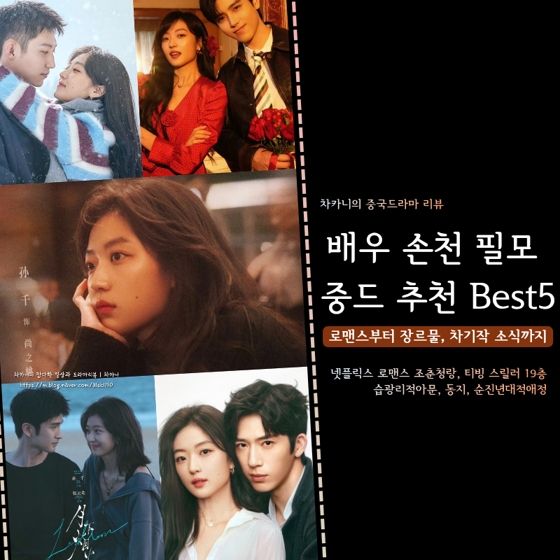 동북의 전지현 손천 필모 중국 드라마 추천 Best5 로맨스부터 장르물, 차기작 중드 소식까지